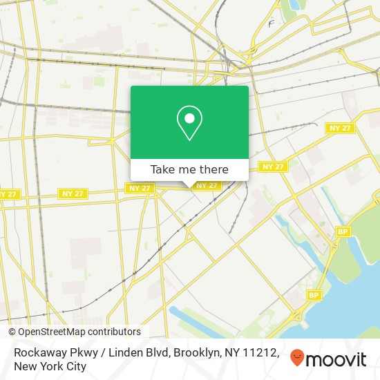 Rockaway Pkwy / Linden Blvd, Brooklyn, NY 11212 map