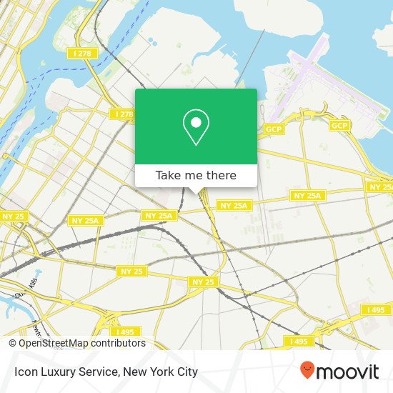 Icon Luxury Service map