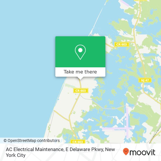 AC Electrical Maintenance, E Delaware Pkwy map