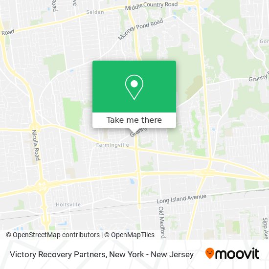 Victory Recovery Partners map