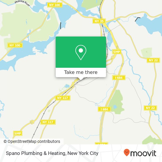 Spano Plumbing & Heating map