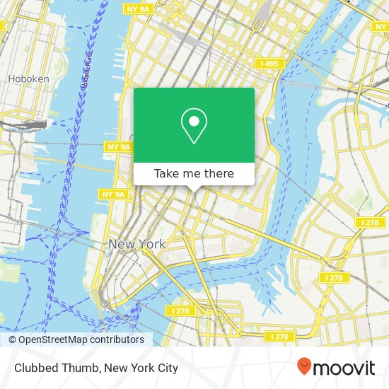 Mapa de Clubbed Thumb