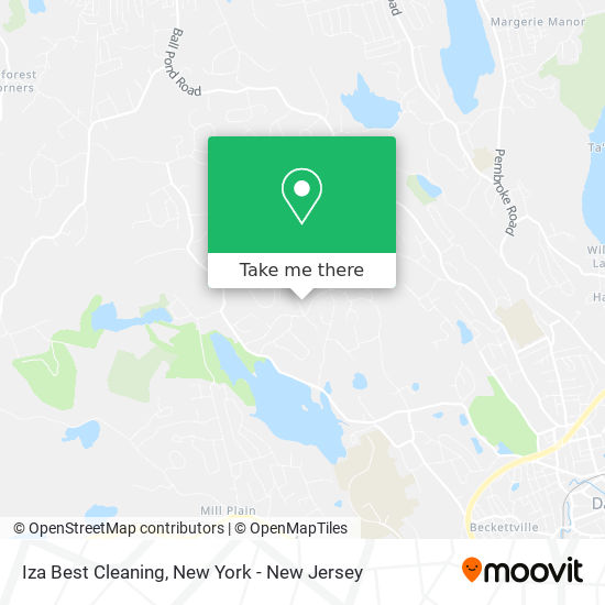 Iza Best Cleaning map