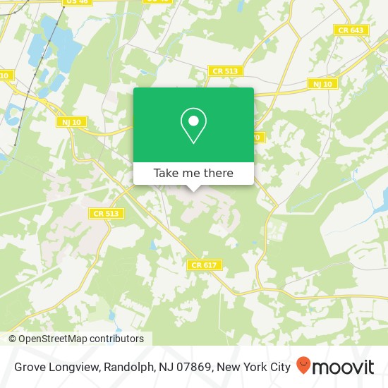 Grove Longview, Randolph, NJ 07869 map