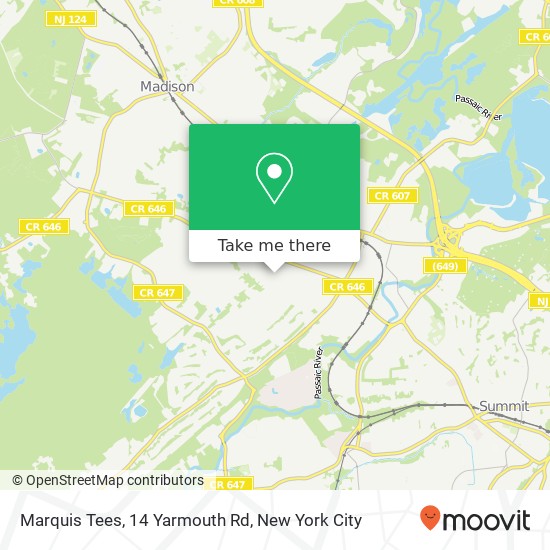 Marquis Tees, 14 Yarmouth Rd map