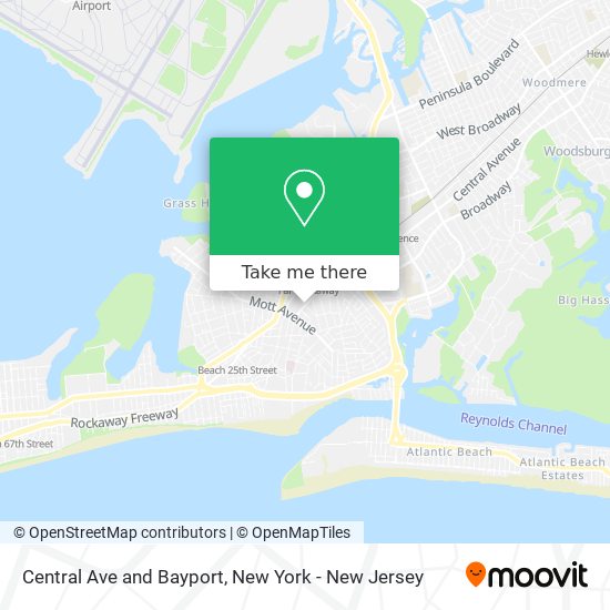 Mapa de Central Ave and Bayport