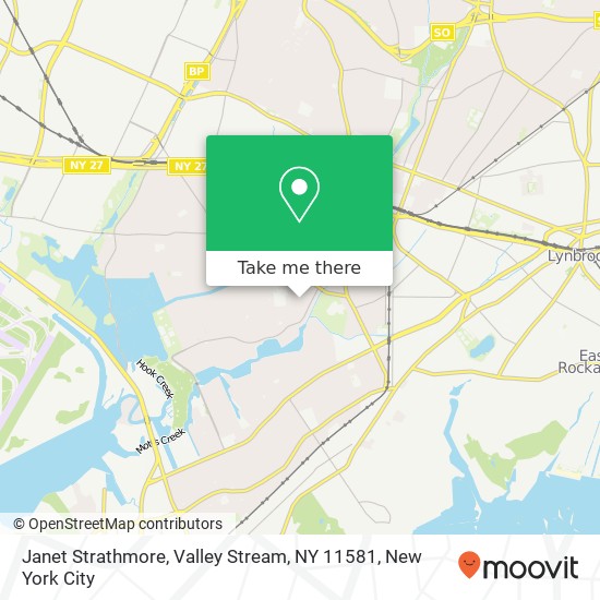 Mapa de Janet Strathmore, Valley Stream, NY 11581