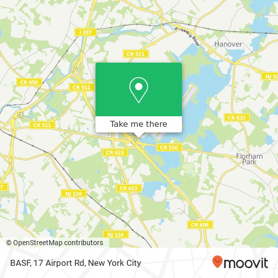 Mapa de BASF, 17 Airport Rd