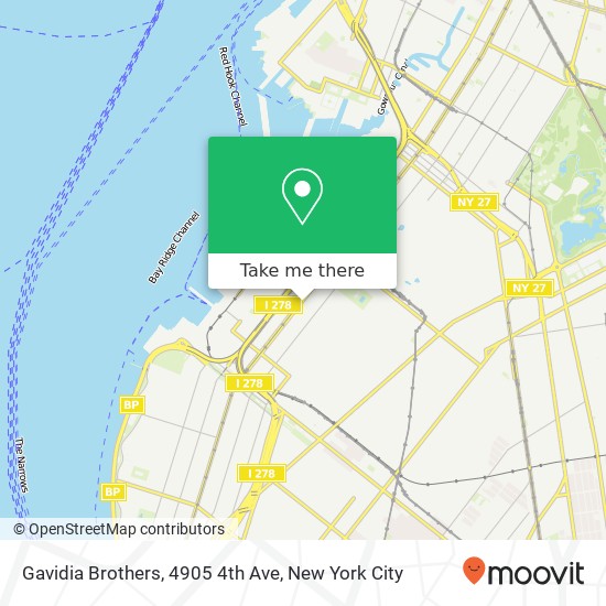 Mapa de Gavidia Brothers, 4905 4th Ave