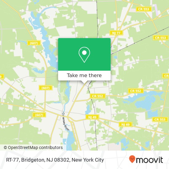 RT-77, Bridgeton, NJ 08302 map