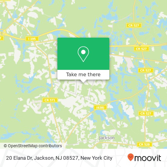 20 Elana Dr, Jackson, NJ 08527 map
