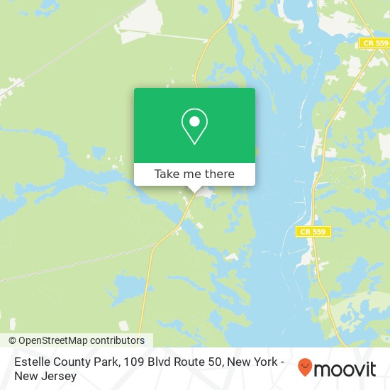 Estelle County Park, 109 Blvd Route 50 map