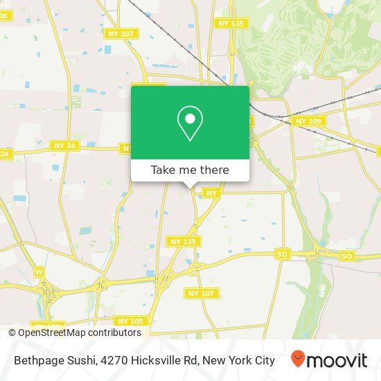 Bethpage Sushi, 4270 Hicksville Rd map