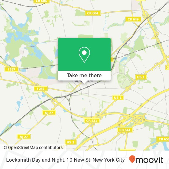 Mapa de Locksmith Day and Night, 10 New St
