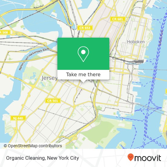 Organic Cleaning map