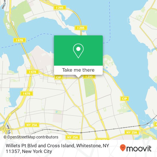 Willets Pt Blvd and Cross Island, Whitestone, NY 11357 map