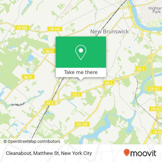 Mapa de Cleanabout, Matthew St