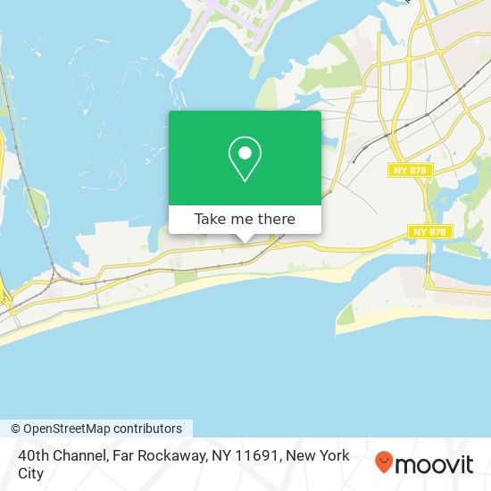 Mapa de 40th Channel, Far Rockaway, NY 11691