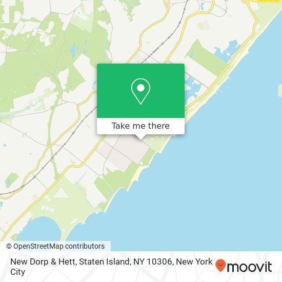 New Dorp & Hett, Staten Island, NY 10306 map