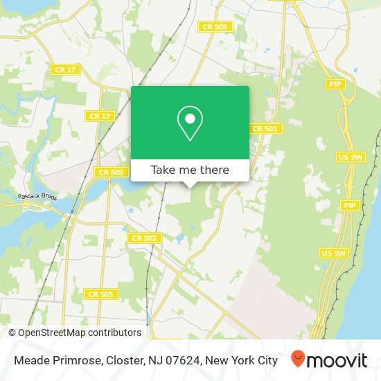 Meade Primrose, Closter, NJ 07624 map