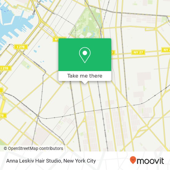 Anna Leskiv Hair Studio map