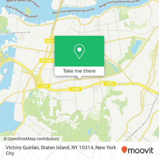 Victory Quinlan, Staten Island, NY 10314 map