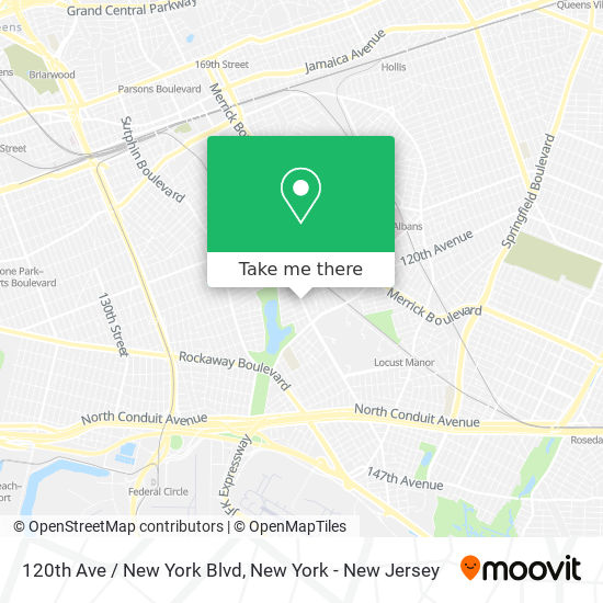 Mapa de 120th Ave / New York Blvd