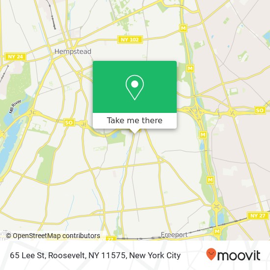 65 Lee St, Roosevelt, NY 11575 map