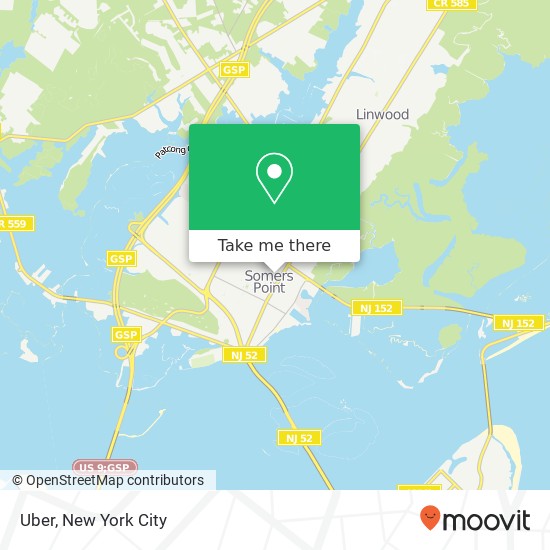 Uber map