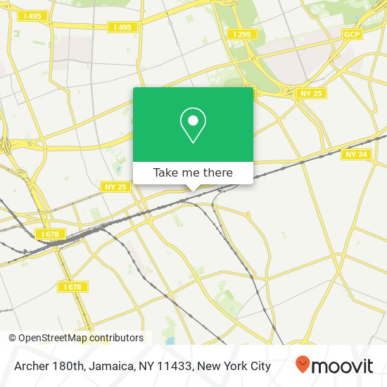 Archer 180th, Jamaica, NY 11433 map