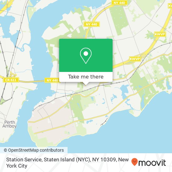 Station Service, Staten Island (NYC), NY 10309 map
