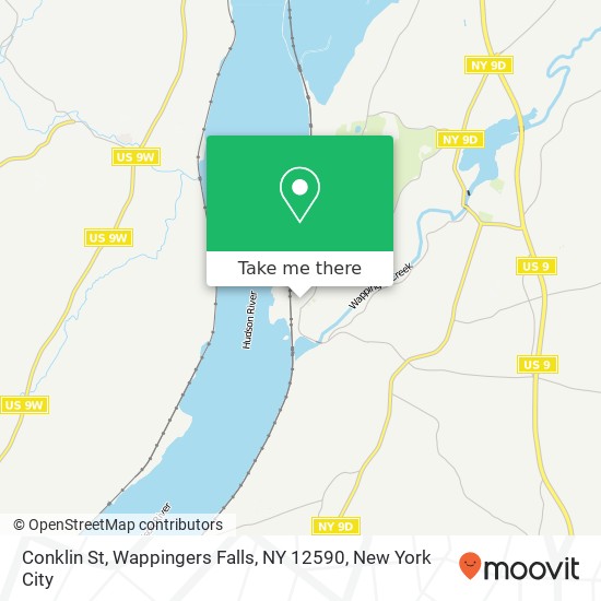 Conklin St, Wappingers Falls, NY 12590 map