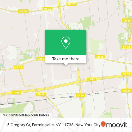 15 Gregory Ct, Farmingville, NY 11738 map