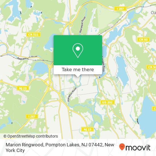 Marion Ringwood, Pompton Lakes, NJ 07442 map