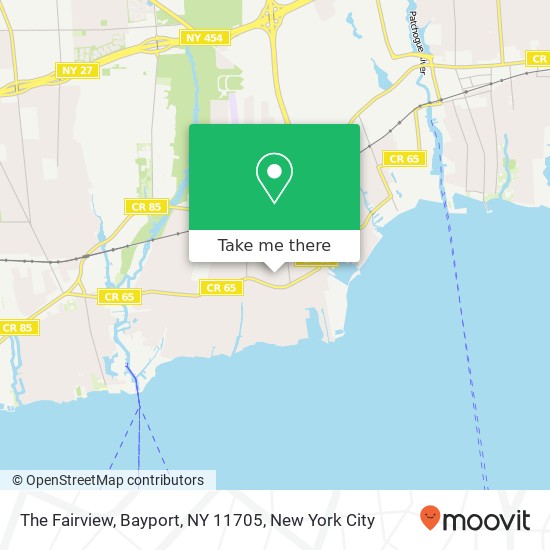 Mapa de The Fairview, Bayport, NY 11705