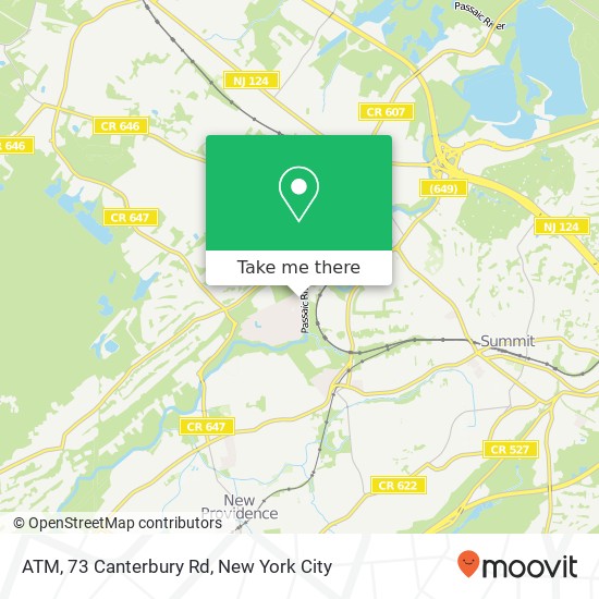 Mapa de ATM, 73 Canterbury Rd