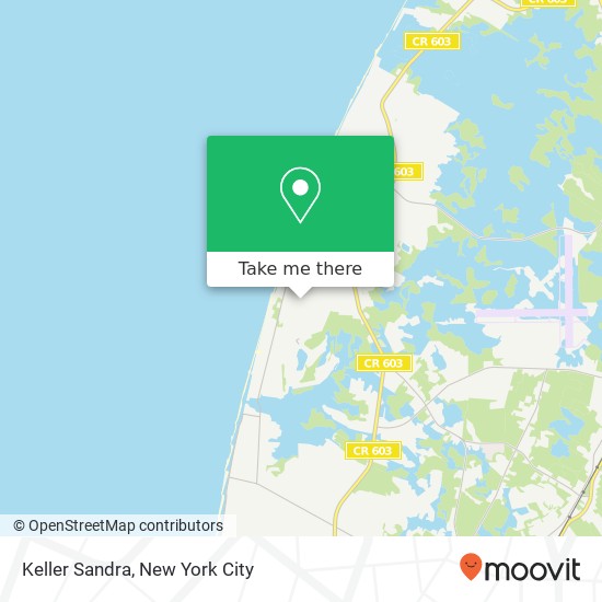 Keller Sandra map