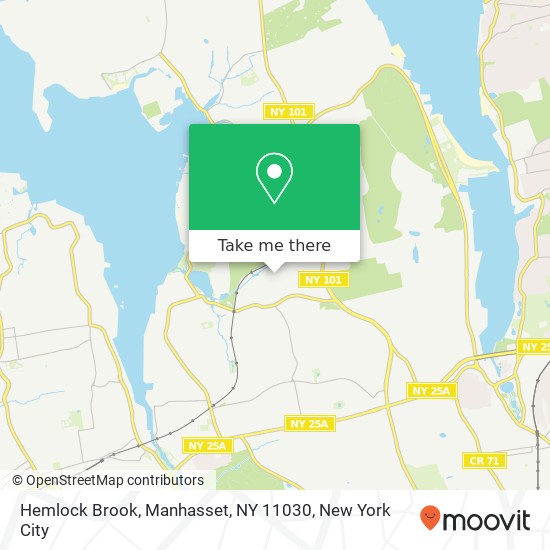 Hemlock Brook, Manhasset, NY 11030 map