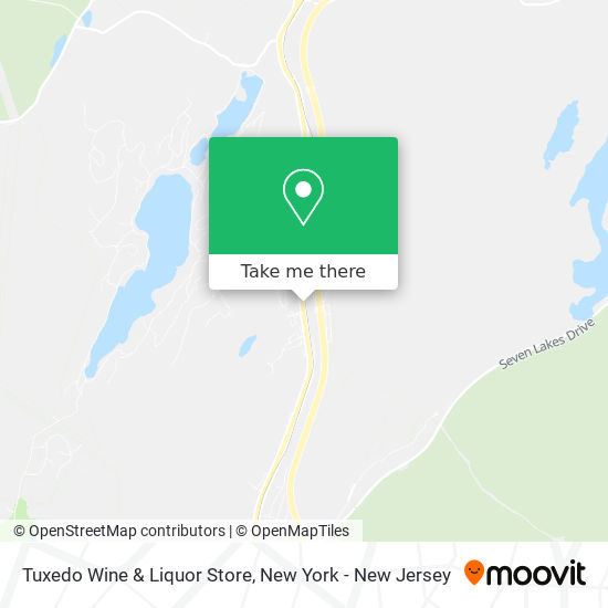 Mapa de Tuxedo Wine & Liquor Store