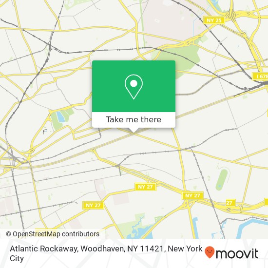 Atlantic Rockaway, Woodhaven, NY 11421 map