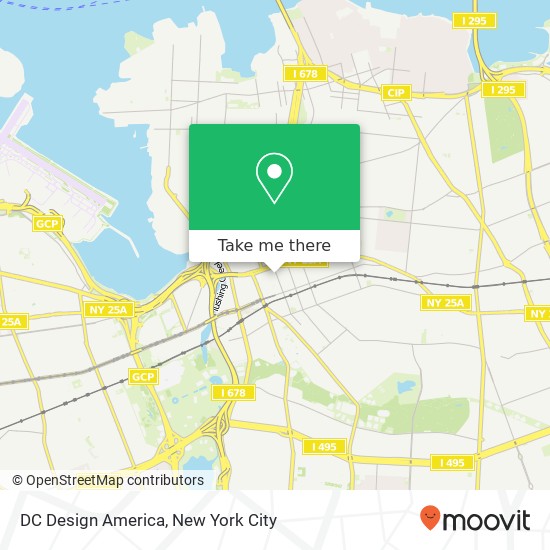 Mapa de DC Design America