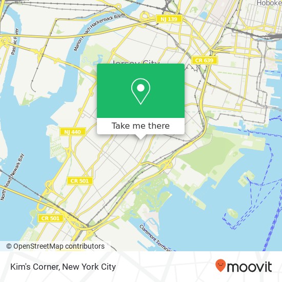 Mapa de Kim's Corner