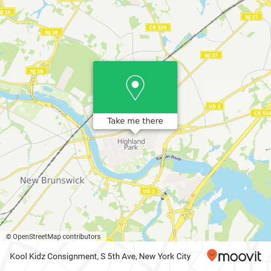 Mapa de Kool Kidz Consignment, S 5th Ave