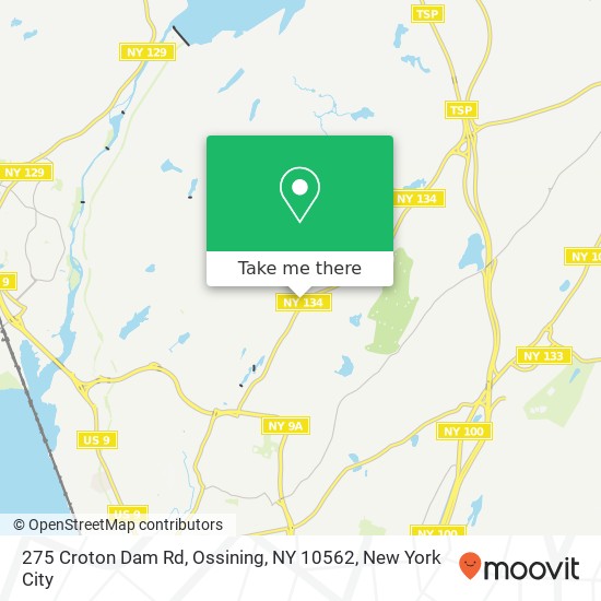 275 Croton Dam Rd, Ossining, NY 10562 map