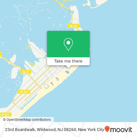 23rd Boardwalk, Wildwood, NJ 08260 map
