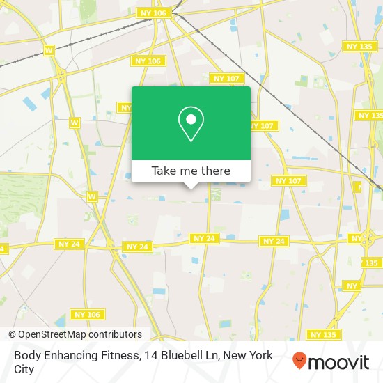 Body Enhancing Fitness, 14 Bluebell Ln map