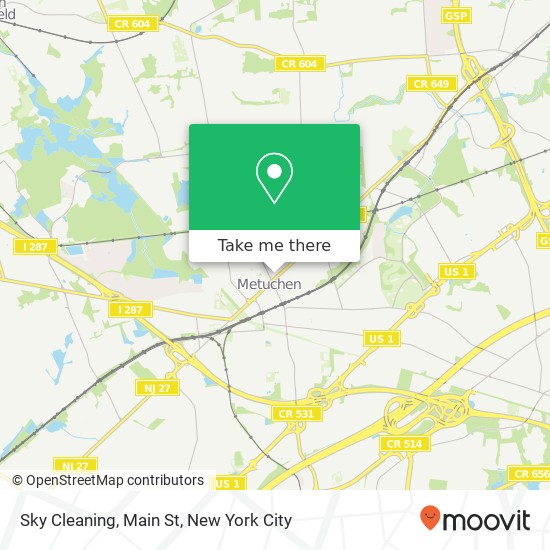 Mapa de Sky Cleaning, Main St