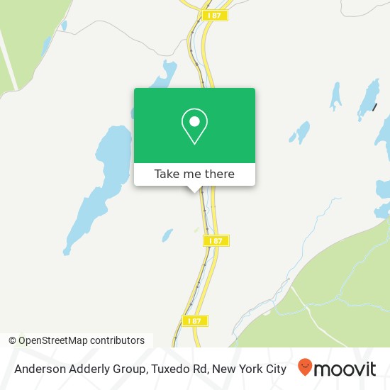 Anderson Adderly Group, Tuxedo Rd map