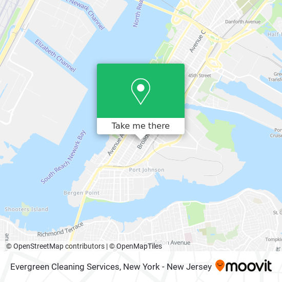 Evergreen Cleaning Services map