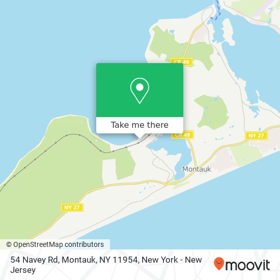 54 Navey Rd, Montauk, NY 11954 map